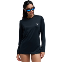 Womens Happy Waves Long Sleeve Rash Vest